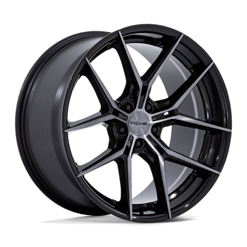 Niche 1PC M279 Black DDT Wheels 22X10.5 5X120 38MM Offset