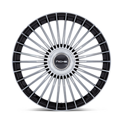 Niche 1PC M282 Black Machined Finish Wheel - 22X10.5, 5X4.25/4.5 Bolt Pattern