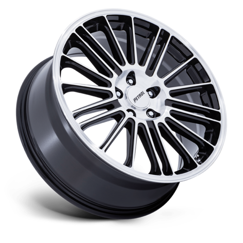 P1D 18X8 5X115 72 +40 G-BLK MACH