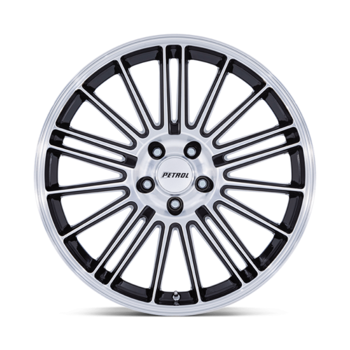 P1D 18X8 5X115 72 +40 G-BLK MACH