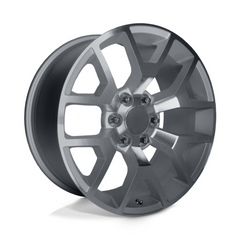 Performance Replicas PR169 22x9 6x5.5 Silver Machined Wheel