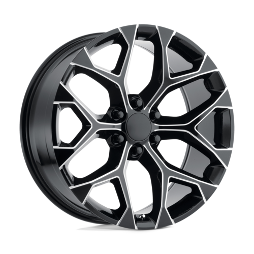 Performance Replicas PR176 26X10 6X5.5 G-BLK MILL 24MM Wheel