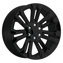 Performance Replicas PR205 Black 22x9 Wheel with 6x5.5 Bolt Pattern