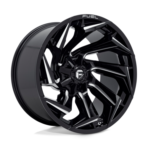 Fuel 1PC D753 22X12 8X170 Wheel -44MM Offset, Gloss Black Military Finish
