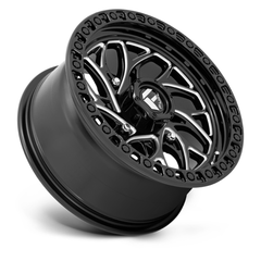 Fuel UTV D741 15X10 4X156 Gloss Black Military Wheel