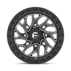 Fuel UTV D741 15X10 4X156 Gloss Black Military Wheel