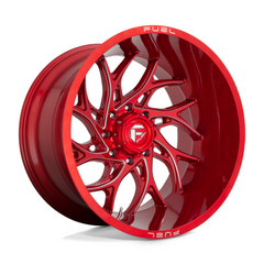 Fuel 1PC D742 22X10 6X5.5 GL-RED-MIL -18MM Off-Road Wheel