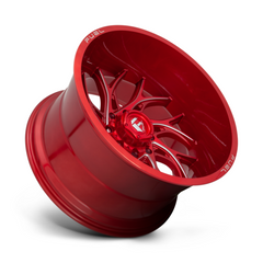 Fuel 1PC D742 22X10 6X5.5 GL-RED-MIL -18MM Off-Road Wheel