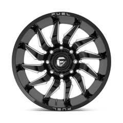 Fuel 1PC D744 Black Military Finish Wheel - 20x9, 8x6.5