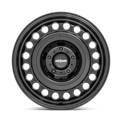 Rotiform R191 STL 18x9 Inch Gloss Black Alloy Wheel with 5x130 Bolt Pattern and 25mm Offset