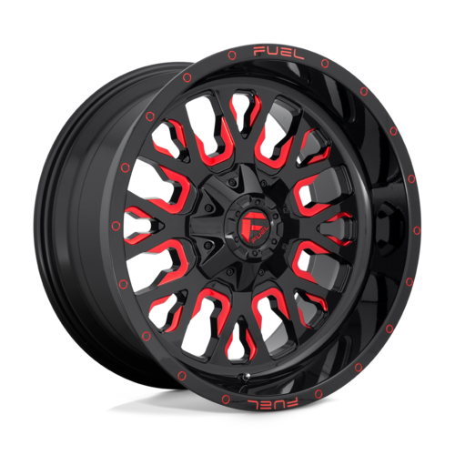 Fuel 1PC D612 20X10 5X4.5/5.0 Gloss Black Wheel -18MM Offset