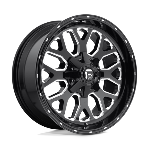 Fuel 1PC D588 20X10 6X135/5.5 GL-BLK-MIL -18MM Off-Road Wheel