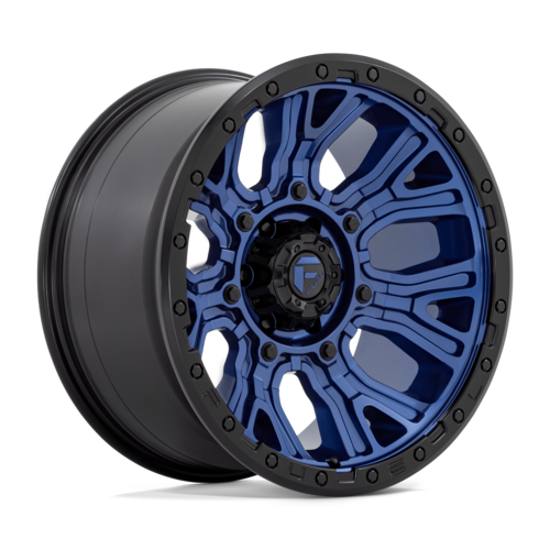 Fuel 1PC D827 20X10 6X5.5 Dark Blue Black Rim -18MM Offset