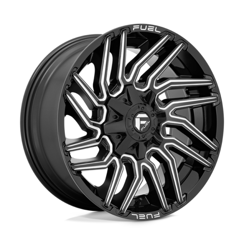 Fuel 1PC D773 22X12 6X135/5.5 G-BLK-MILL -44MM Wheel