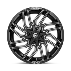 Fuel 1PC D773 22X10 8X170 G-BLK-MILL -18MM Wheel