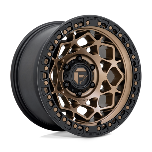 Fuel 1PC D785 UNIT 17x9 Bronze with Matte Black Ring Wheel