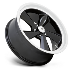 US Mag U136 22-Inch x 9-Inch 5-Lug Black Diamond Low-Profile Wheel