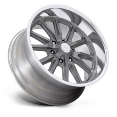 US Mag U145 20x9.5 6x5.5 M-GNMTL DIA-LP 1MM Wheel