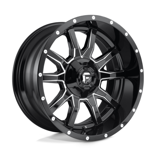 Fuel 1PC D627 20-Inch Gloss Black Military Wheel - 5x5.5/150 Bolt Pattern