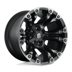 Fuel 1PC D851 20-Inch Black and Gray Wheel 5X4.5/5.0