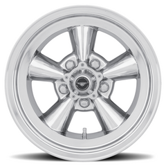 American Racing Vintage VN109 17x7 Polished Wheel for 5x120.65 Bolt Pattern