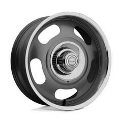 American Racing Vintage VN506 Rally 20x8 Mag Gray Center with Polished Lip Wheel