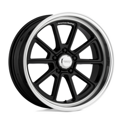 American Racing Vintage VN510 20x10 Inch Gloss Black with Diamond Cut Lip Wheel