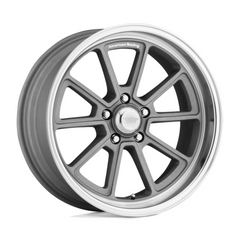 American Racing Vintage VN510 20x8.5 Inch 5X120.65 Vintage Silver Diamond Cut Lip Wheel
