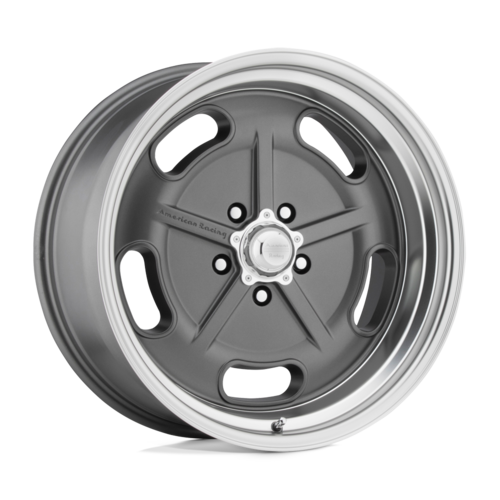 American Racing Vintage VN511 Salt Flat 17x7 Mag Gray with Diamond Cut Lip