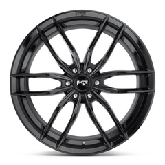Niche 1PC M209 22X9.5 6X5.5 Black Gloss Wheel - 30MM Offset