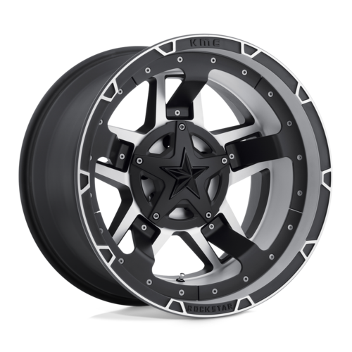 XD XD827 20x10 5x5.0/5.5 M-BLK Machined Wheel - 24mm Offset