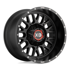 XD XD842 20X10 6X135/5.5 S-BLK -18MM Wheel