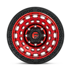 Fuel 1PC D632 17x9 5x5.0 Gloss Red Wheel -12MM Offset