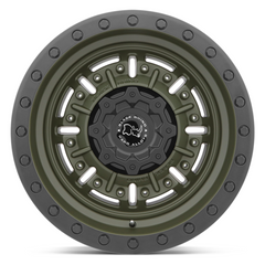 BRABR 17X9.5 5X5.0 OD-GRN -18MM