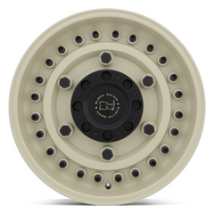 Black Rhino Hard Alloys BR Armory 17x9.5 Desert Sand Off-Road Wheel with -18 Offset
