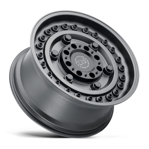Black Rhino Hard Alloys BR ARMORY 18x9.5 Inch Gun Black Off-Road Wheel with 8x170 Bolt Pattern