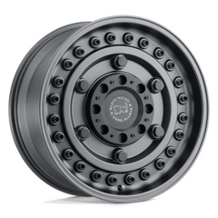 Black Rhino Hard Alloys BRARY 20X12 5X5.0/5.5 GNBLK -44MM Wheels