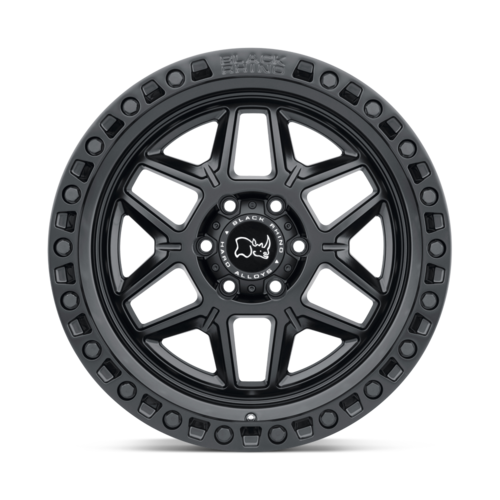 Black Rhino Hard Alloys BR KELSO 18-Inch Matte Black Alloy Wheel with 5x127 Bolt Pattern and 71.50mm Center Bore