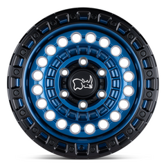 Black Rhino Hard Alloys BRSTN 17X8.5 5X5.0 CBLT-BLU-BLKLP -18MM Wheel