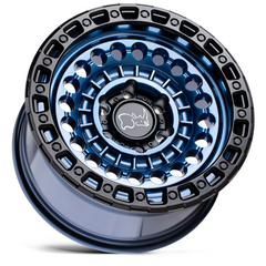 Black Rhino Hard Alloys BRSTN 17X8.5 5X5.0 CBLT-BLU-BLKLP -18MM Wheel