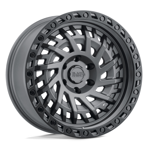 BRSHD 17X9 5X5.0 M-GNMTL-BLK-LP -18MM
