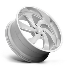 US Mag U134 24X10 6X5.5 SLV-BRS-MIL-DCL 25MM Wheel