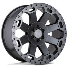BRWAR 17X9 5X5.0 M-GNMTL -12MM