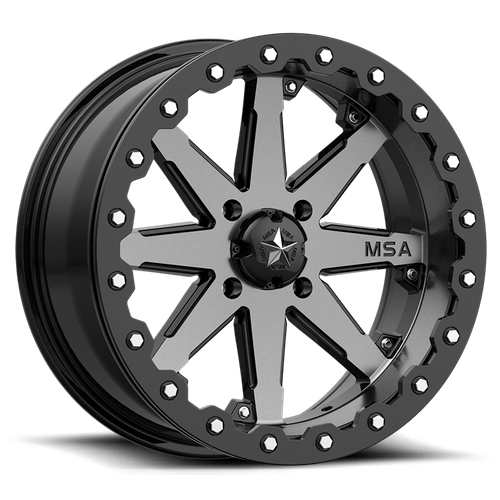 LOK UTV 14X7 4X156 CHARCOAL TINT 00MM
