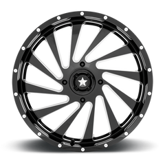 BLADE UTV 22X7 4X137 112 G-BLK-MILL +0