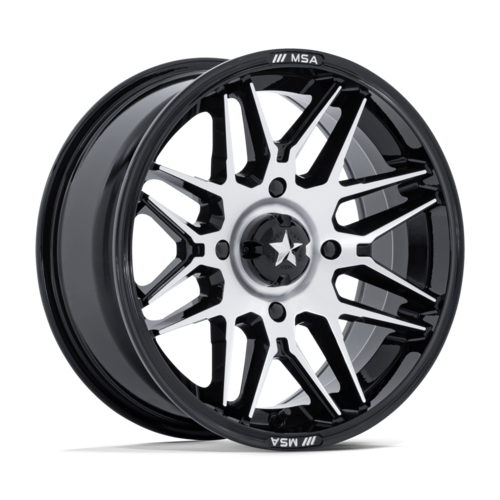 RADAR UTV 16X7 4X110 86 +10 G-BLK-MCH