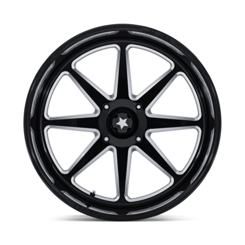 UTV Wheel MSA Offroad Wheels M54 SPARK, 24x10, 4x156, Gloss Black Milled