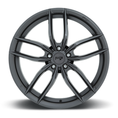 Matte Anthracite VOSSO M204 Wheel, 19-Inch, 5X4.5 Bolt Pattern