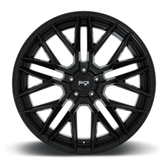 Gloss Black Wheel Niche 1PC M224 GAMMA, 6x139.7 Bolt Pattern, +25 Offset