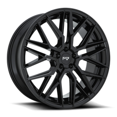 Gloss Black Wheel Niche 1PC M224 GAMMA, 6x139.7 Bolt Pattern, +25 Offset